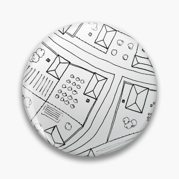 Item preview, Doton hand drawn map designed and sold by AidanColyer.