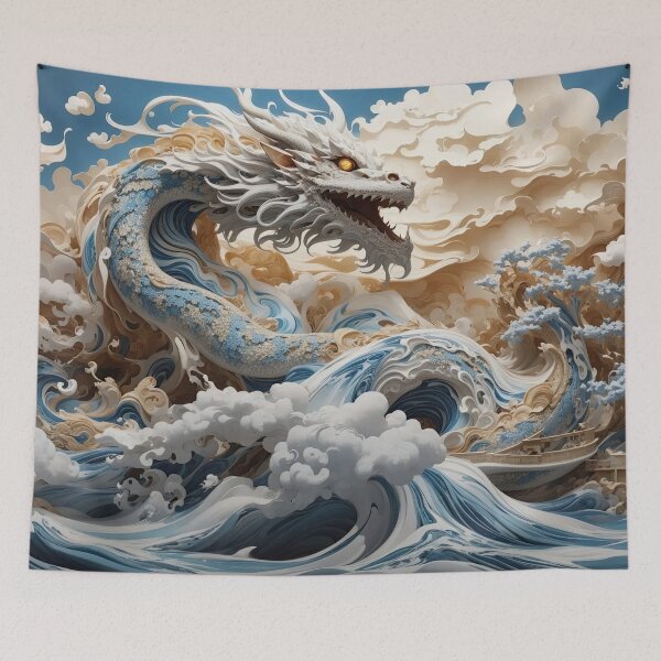 Aperçu de l'œuvre Paper Dragon Art No.1 créée et vendue par Glenburn Graphics.