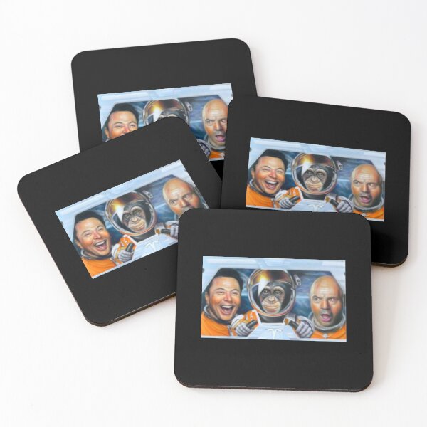 Item preview, Joe Rogan Elon Musk 'Primates superiores' designed and sold by fmdyjfumtce61.