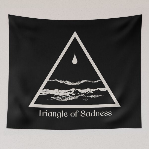 Item preview, Triangle of Sadness movie (2022) white designed and sold by LapinMagnetik.