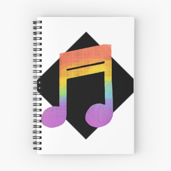 Item preview, Arco iris de notas musicales designed and sold by IzzyMusique.