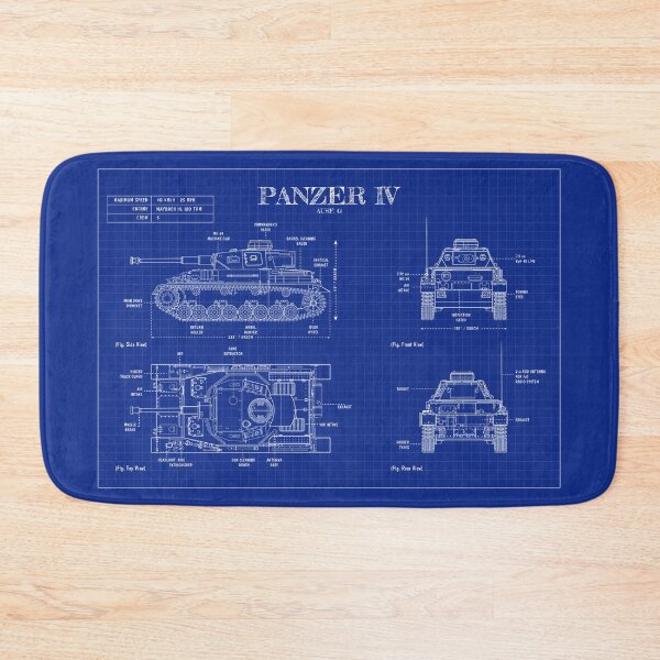 Item preview, Panzer Tank (Blueprint) designed and sold by BGALAXY.