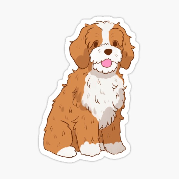 Item preview, Cute cavapoo dog  designed and sold by Yaragold.