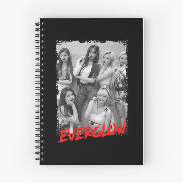 Item preview, Everglow Kpop Group Members Black and White Korean Kpop RGB Color Design designed and sold by VIVI-uaCleMENTS.