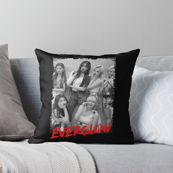Item preview, Everglow Kpop Group Members Black and White Korean Kpop RGB Color Design designed and sold by VIVI-uaCleMENTS.