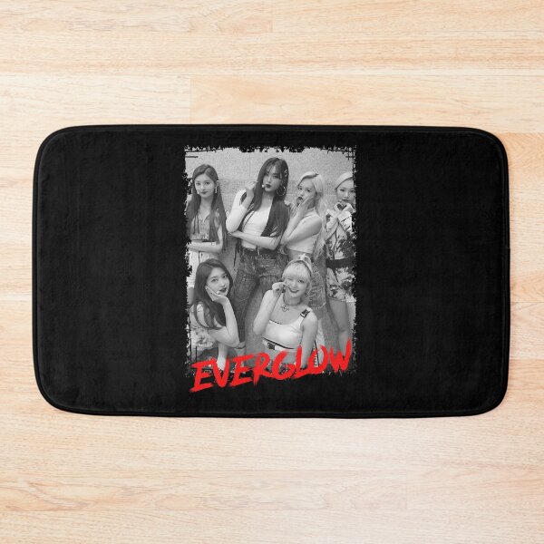 Item preview, Everglow Kpop Group Members Black and White Korean Kpop RGB Color Design designed and sold by VIVI-uaCleMENTS.