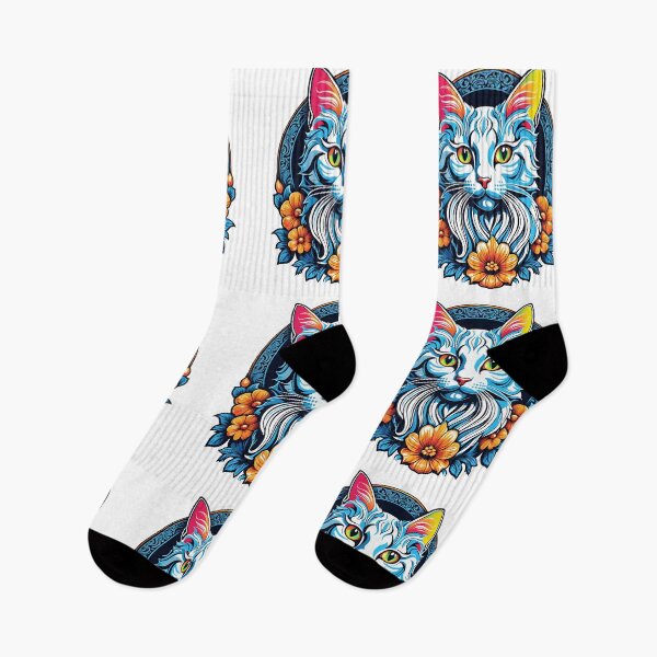 Item preview, Wise Bearded Cat by Urban Nova Design designed and sold by UrbanNova.