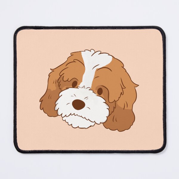 Item preview, Cute cavapoo dog face designed and sold by Yaragold.