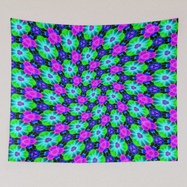 Item preview, Unique Colorful Flower Pattern designed and sold by Patternflower.
