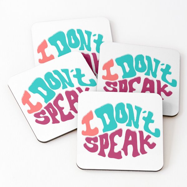 Item preview, I don't Speak designed and sold by ShardStudios.