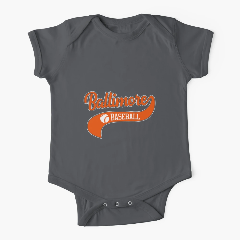 MLB Baltimore Orioles Fan Baby Bodysuit 24 Months / Orange