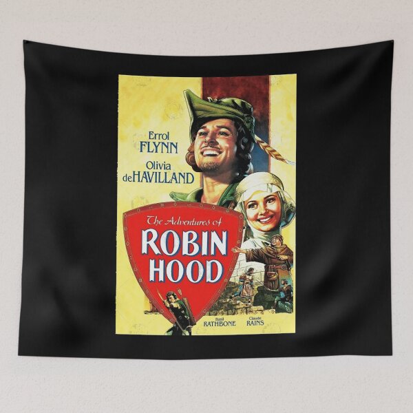 Item preview, The Adventures of Robin Hood - Movie Poster of the 1938 Technicolor Epic Swashbuckler Film designed and sold by StyleSellersWa.