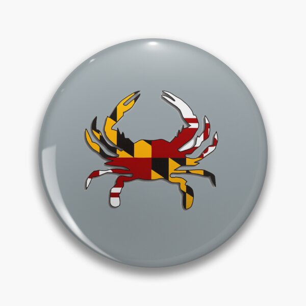 Item preview, Maryland crab and flag designed and sold by Alysonplumme.