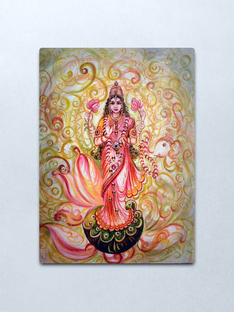 Alternate view of Lakshmi Darshnam Metal Print