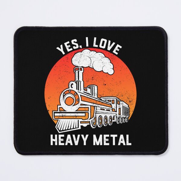 Item preview, I love Heavy Metal Trains Steam,Train Railroad, Locomotive Outfit designed and sold by jingdomdesgine.