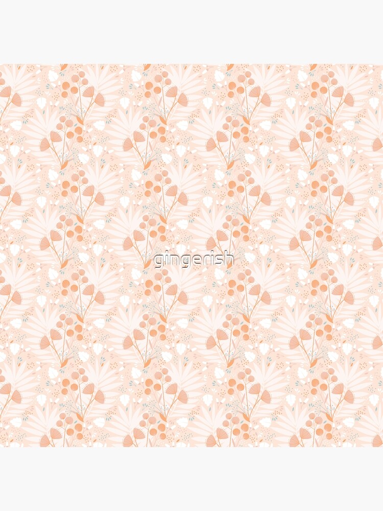 Pastel pink Tropicals by gingerish