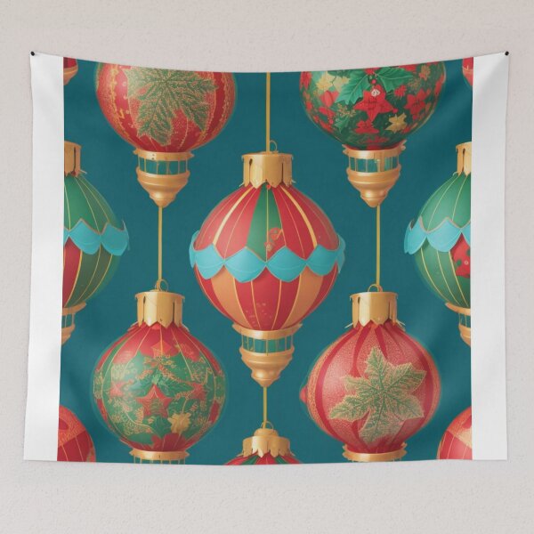 Item preview, Christmas Lanterns Pattern designed and sold by likbatonboot.