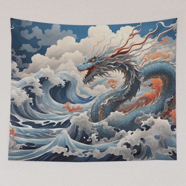 Aperçu de l'œuvre Paper Dragon no.5 créée et vendue par Glenburn Graphics.