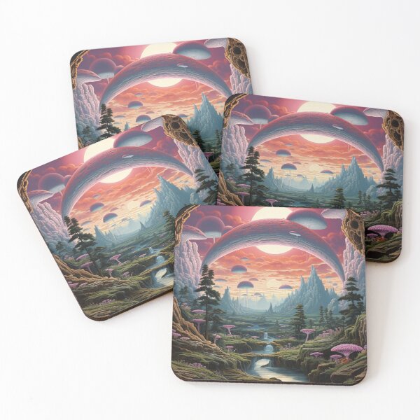 Item preview, Fantastical landscape designed and sold by DesignArtique.