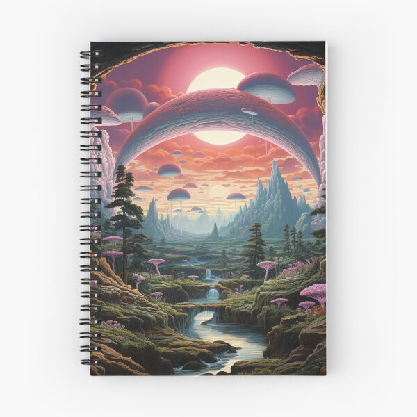 Item preview, Fantastical landscape designed and sold by DesignArtique.