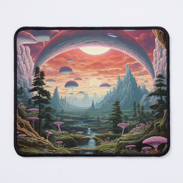 Item preview, Fantastical landscape designed and sold by DesignArtique.