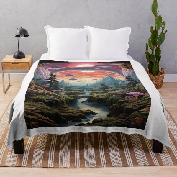 Item preview, Fantastical landscape designed and sold by DesignArtique.