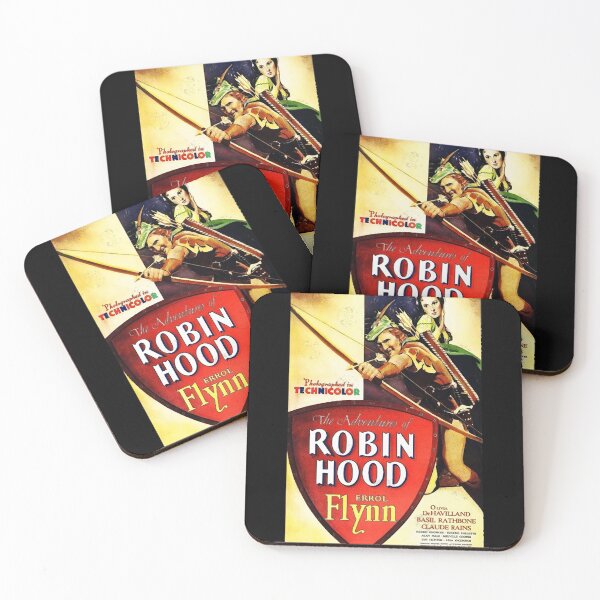 Item preview, The Adventures of Robin Hood - Movie Poster of the 1938 Technicolor Swashbuckler Film designed and sold by StyleSellersWa.