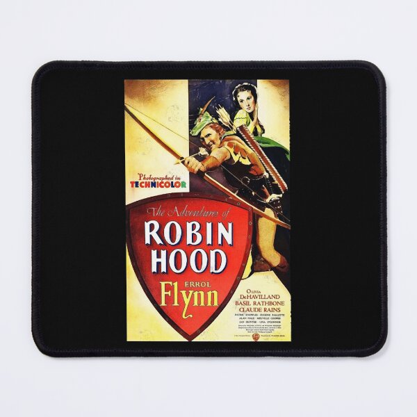 Item preview, The Adventures of Robin Hood - Movie Poster of the 1938 Technicolor Swashbuckler Film designed and sold by StyleSellersWa.