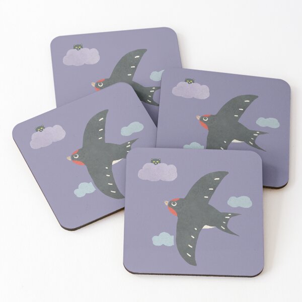 Item preview, The flying swallow sees a strange cat designed and sold by iriafung.