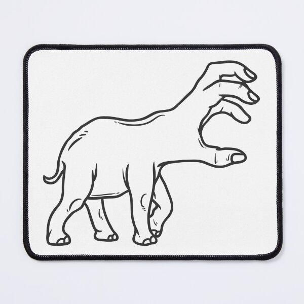 Item preview,  fearful elephant designed and sold by Noureddine1666.