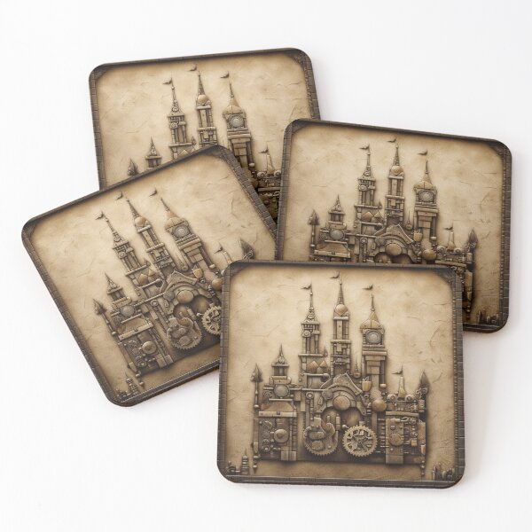 Item preview, Steampunk castle 2 designed and sold by DarnellPAM.