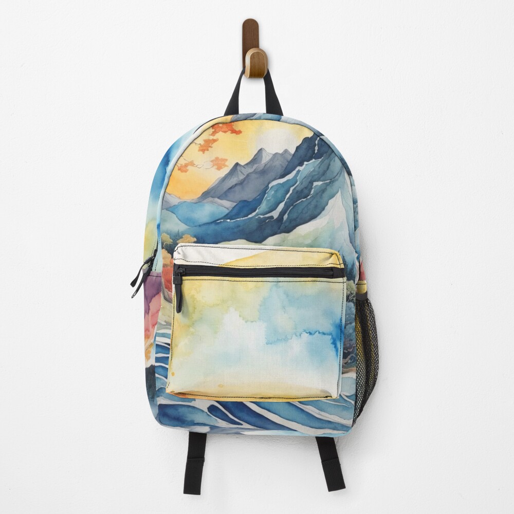 Vista previa del artículo con la obra «Mochila», diseñado y vendido por RivenWaters.