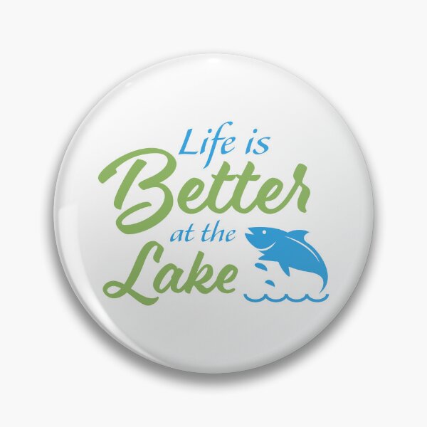 Item preview, Embrace the Serenity: Life is Better at the Lake Artwork designed and sold by Saalim22.