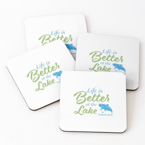 Item preview, Embrace the Serenity: Life is Better at the Lake Artwork designed and sold by Saalim22.
