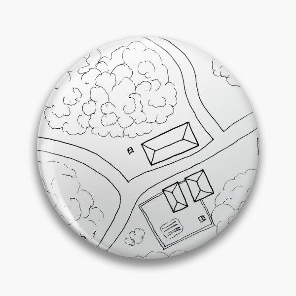 Item preview, Silvertree Hamlet hand drawn map designed and sold by AidanColyer.