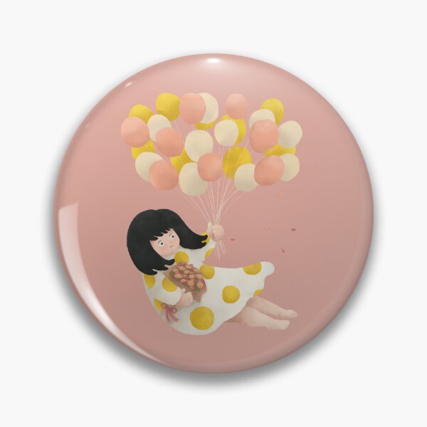 Item preview, Girl flying with balloons designed and sold by iriafung.