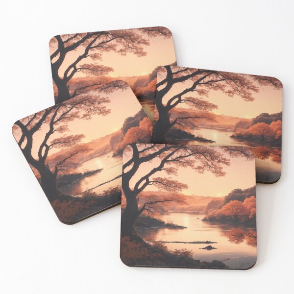 Item preview, Manga Magic: Japanese Artistry in Autumn's Sunset Glow designed and sold by RedArtG09.