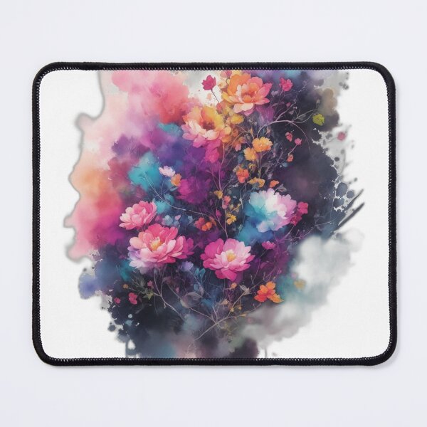Item preview, Symmetric Watercolor Bloom: Minimalistic T-Shirt Art in Full HD designed and sold by RedArtG09.