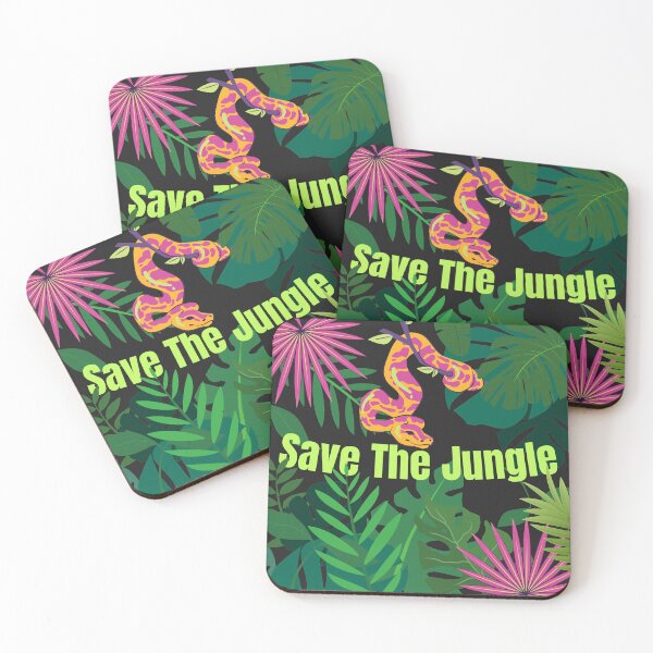 Item preview, Save the jungle - snake designed and sold by The Moon Moss.