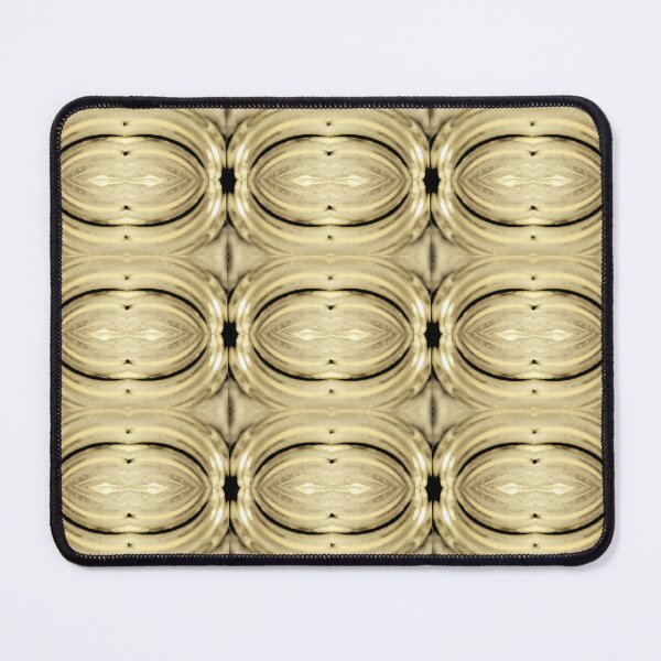 Item preview, Gold Geometric Oval Reflections designed and sold by artbymurray.
