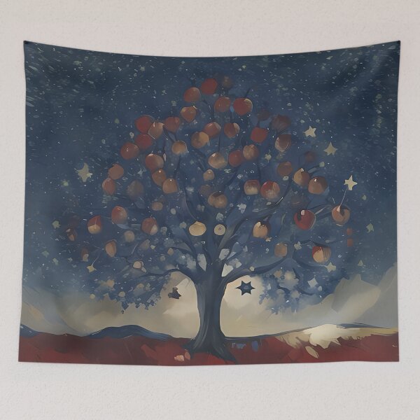 Item preview, Dreamlike apple tree designed and sold by fkc666.