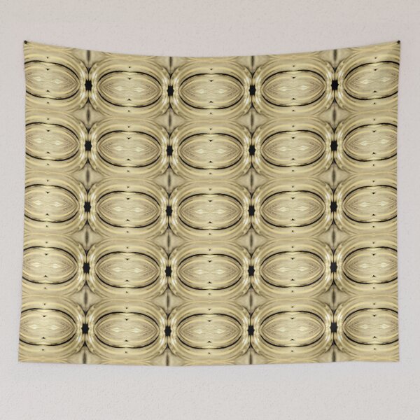 Item preview, Gold Geometric Oval Reflections designed and sold by artbymurray.