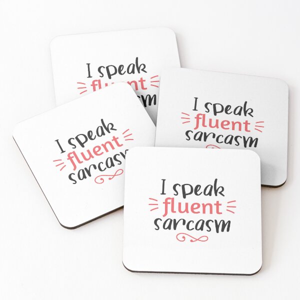 Item preview, Master of Wit: Fluent in Sarcasm Artwork designed and sold by Saalim22.