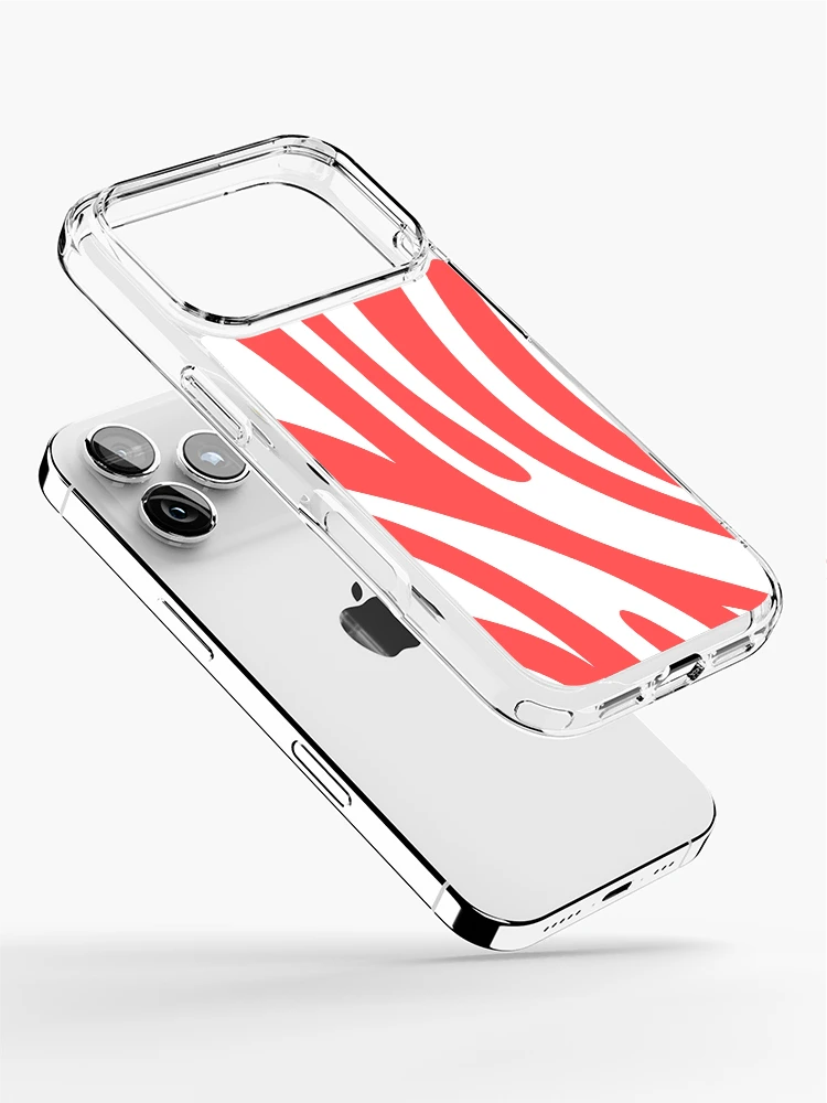 Thumbnail 2 of 5, iPhone Case, Red White designed and sold by InfinityPattern.