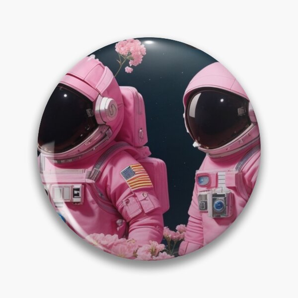 Item preview, Cosmonaut sisters in pink designed and sold by jsebouvi.