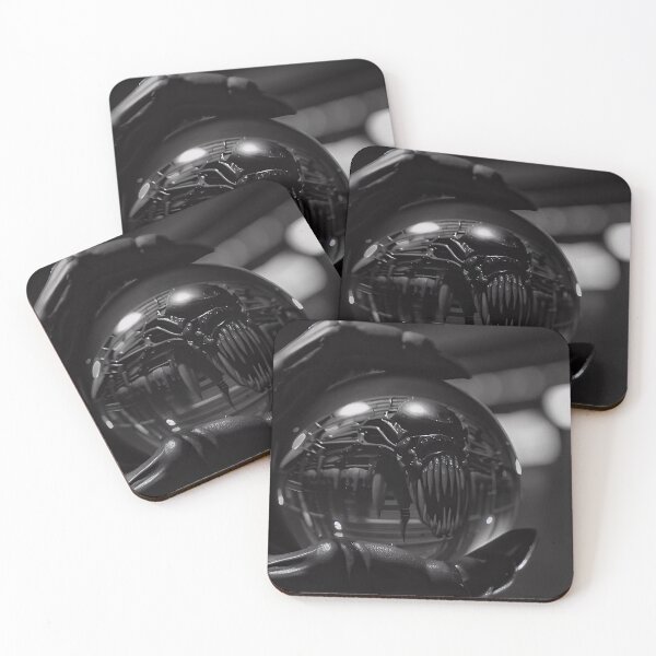 Item preview, Xenomorph With Reflecting Sphere designed and sold by Arcane Fantasy Art.