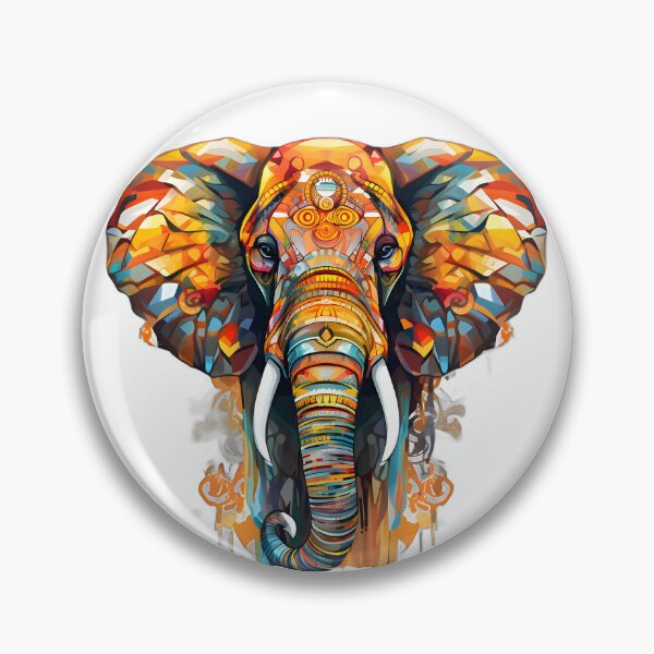 Item preview, Art Nouveau Elephant designed and sold by GuybrushT.