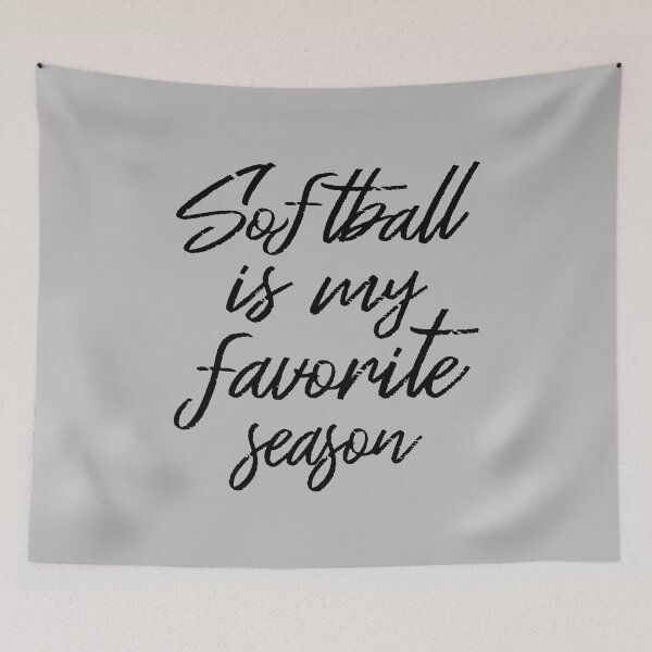 Item preview, Softball Is My Favorite Season IV designed and sold by Lemon Pepper.