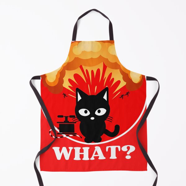 Item preview, Funny Black Cat What Meme | Funny Black Cat Explosion designed and sold by McThingummy.
