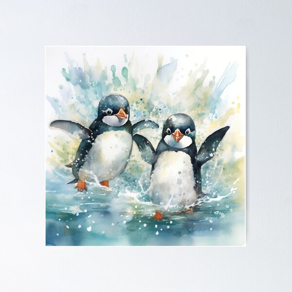 Item preview, Penguin Pal - Cute Penguin Companion designed and sold by Adam Arts.